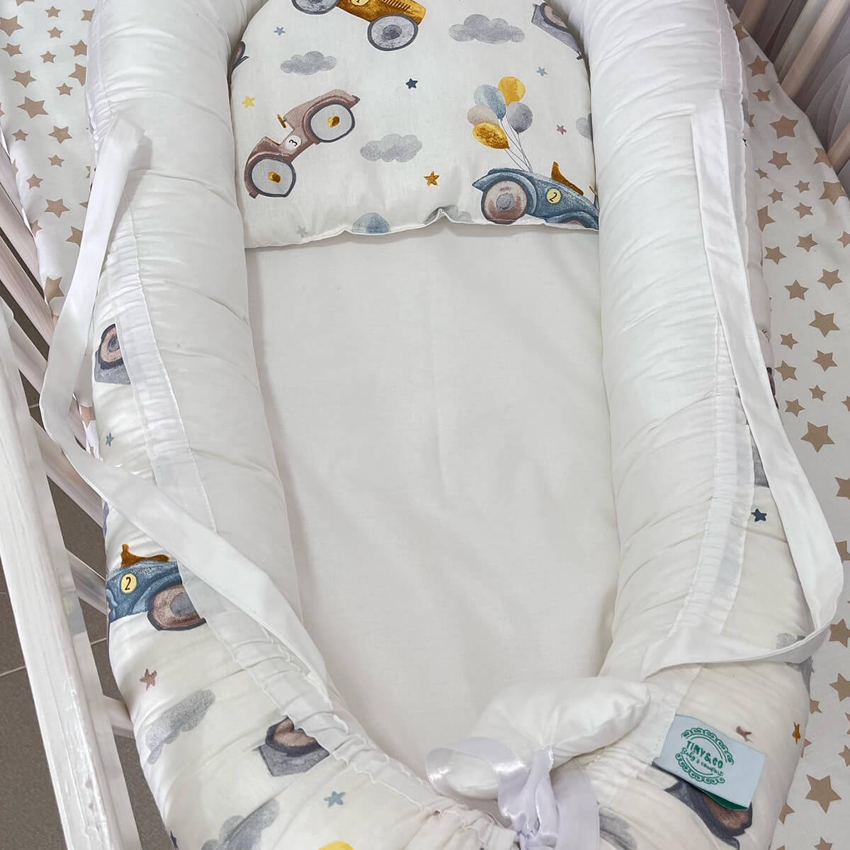 Gnezdo za bebe - formulice i belo