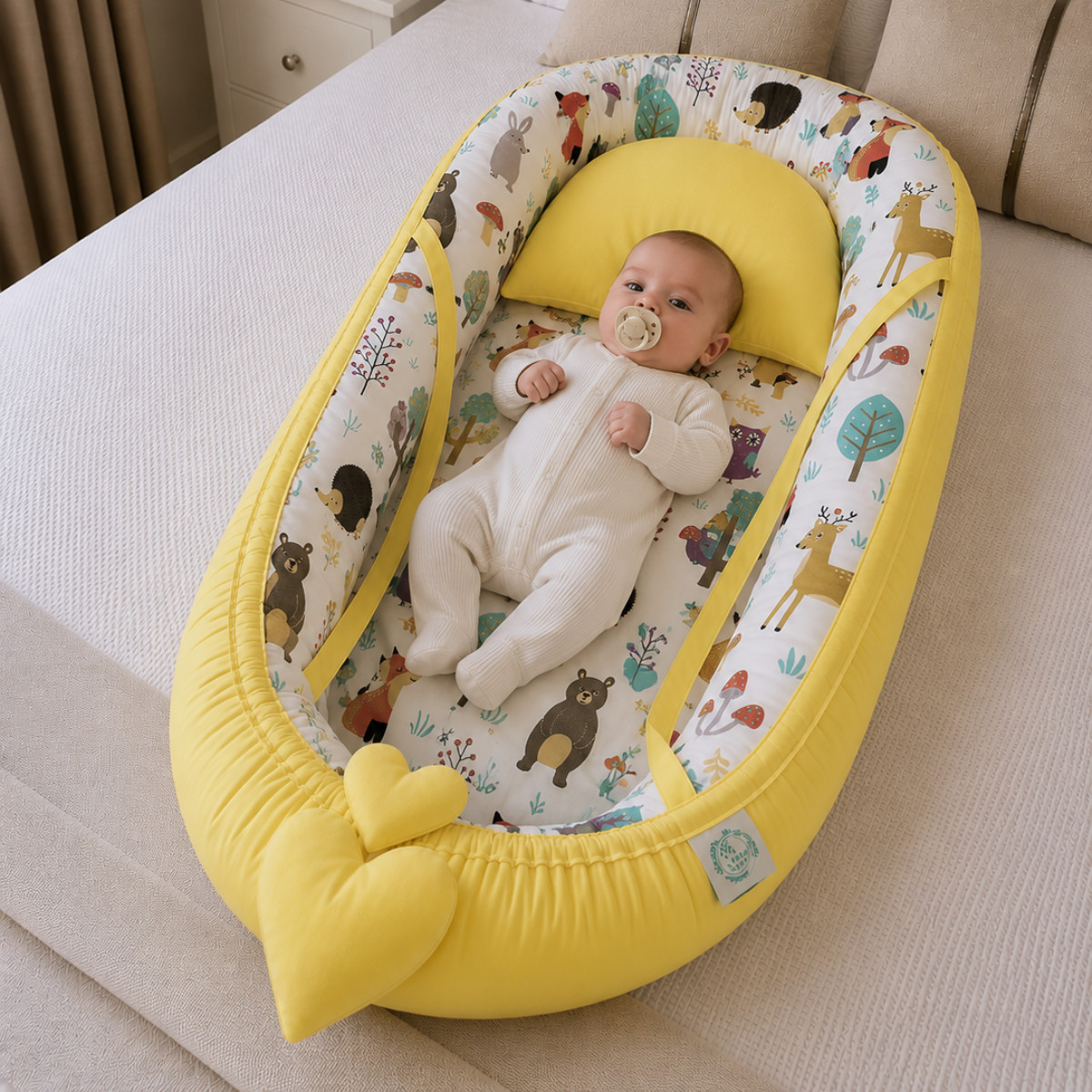 Gnezdo za bebe - Meda šumski i žuta - Slika 2