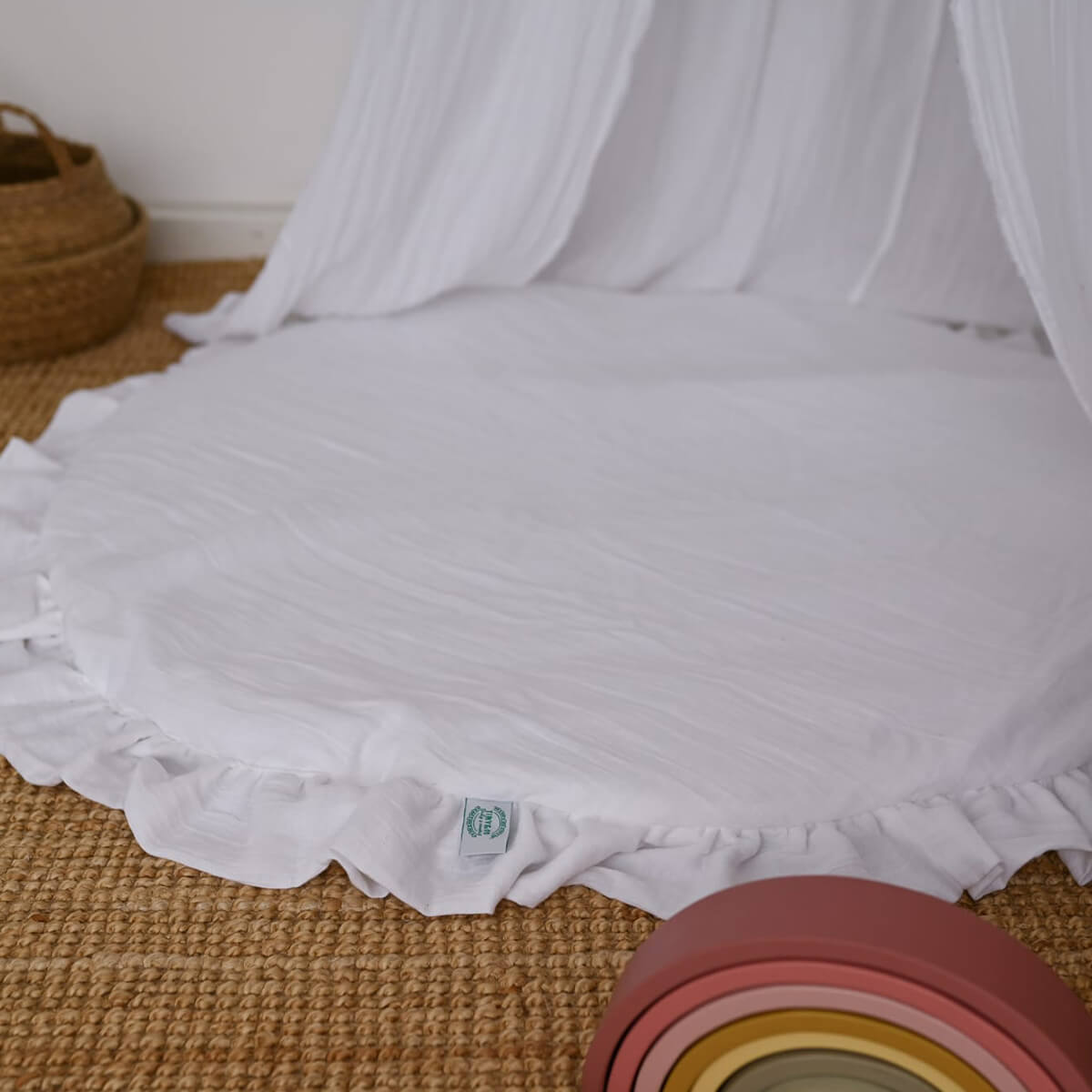 Bela Moussline prostirka