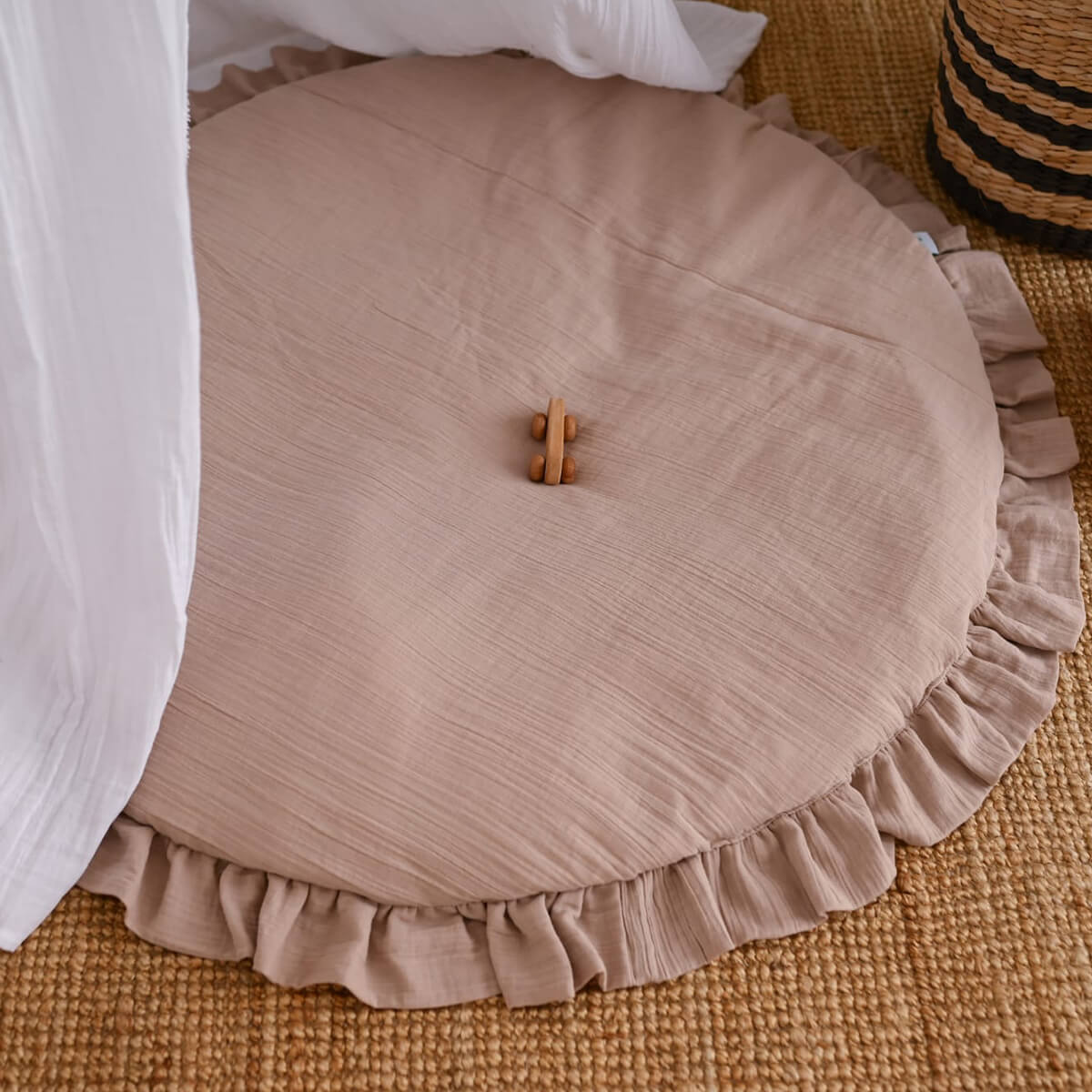 Bež Moussline prostirka