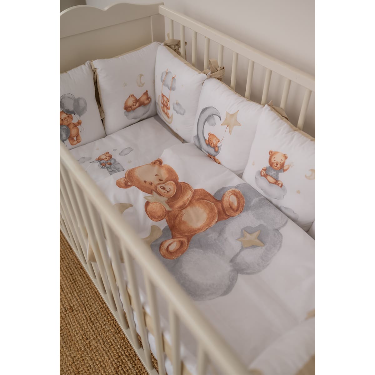 Jastučići komplet ogradica Meda spavalica - Slika 3