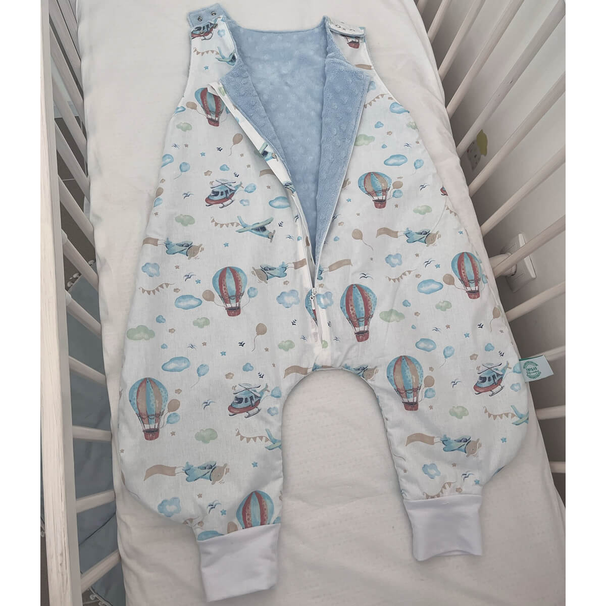 Pamuk - Minky pliš baloni - plavo